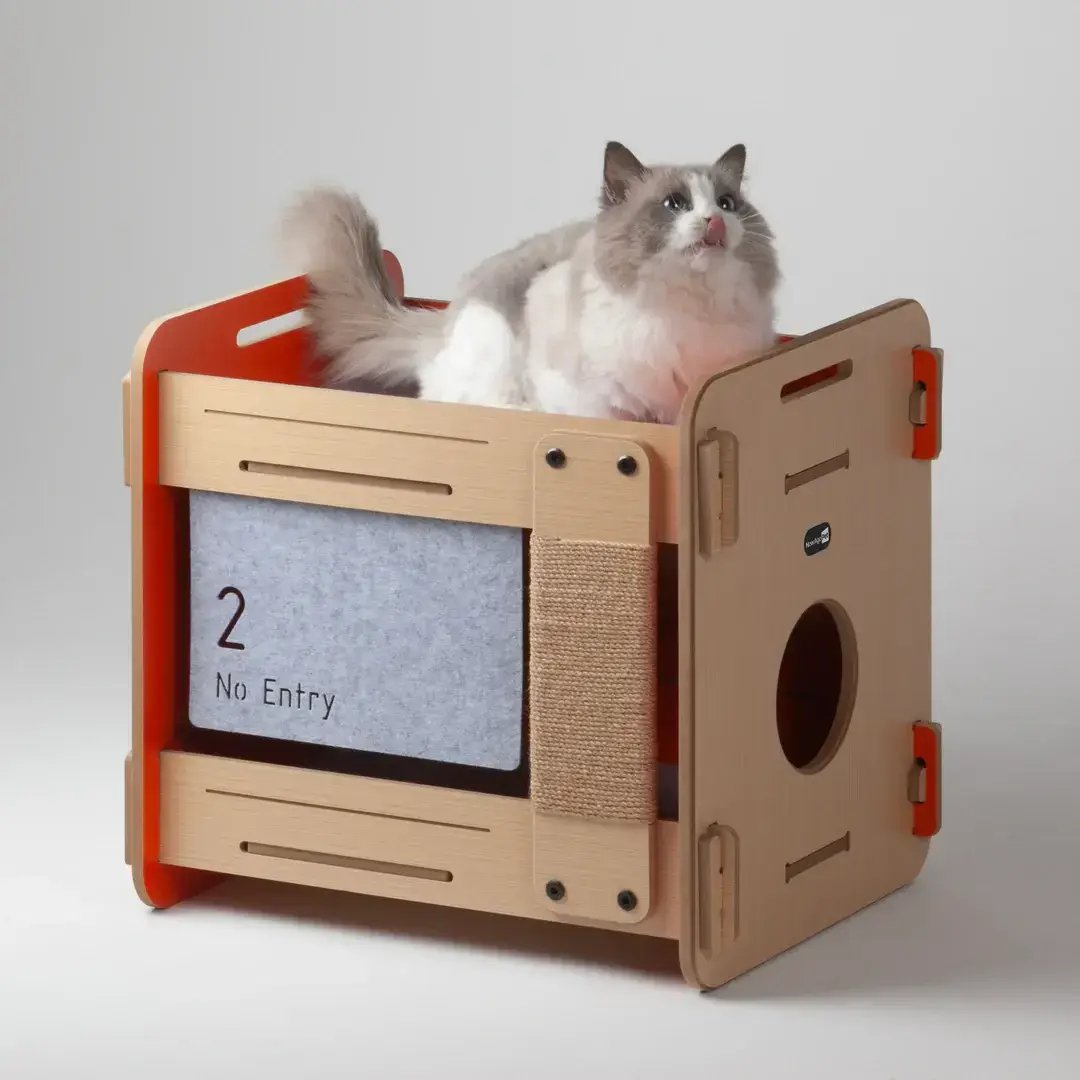 New Age Pet® Purr & Play Kitty Bunk Bed