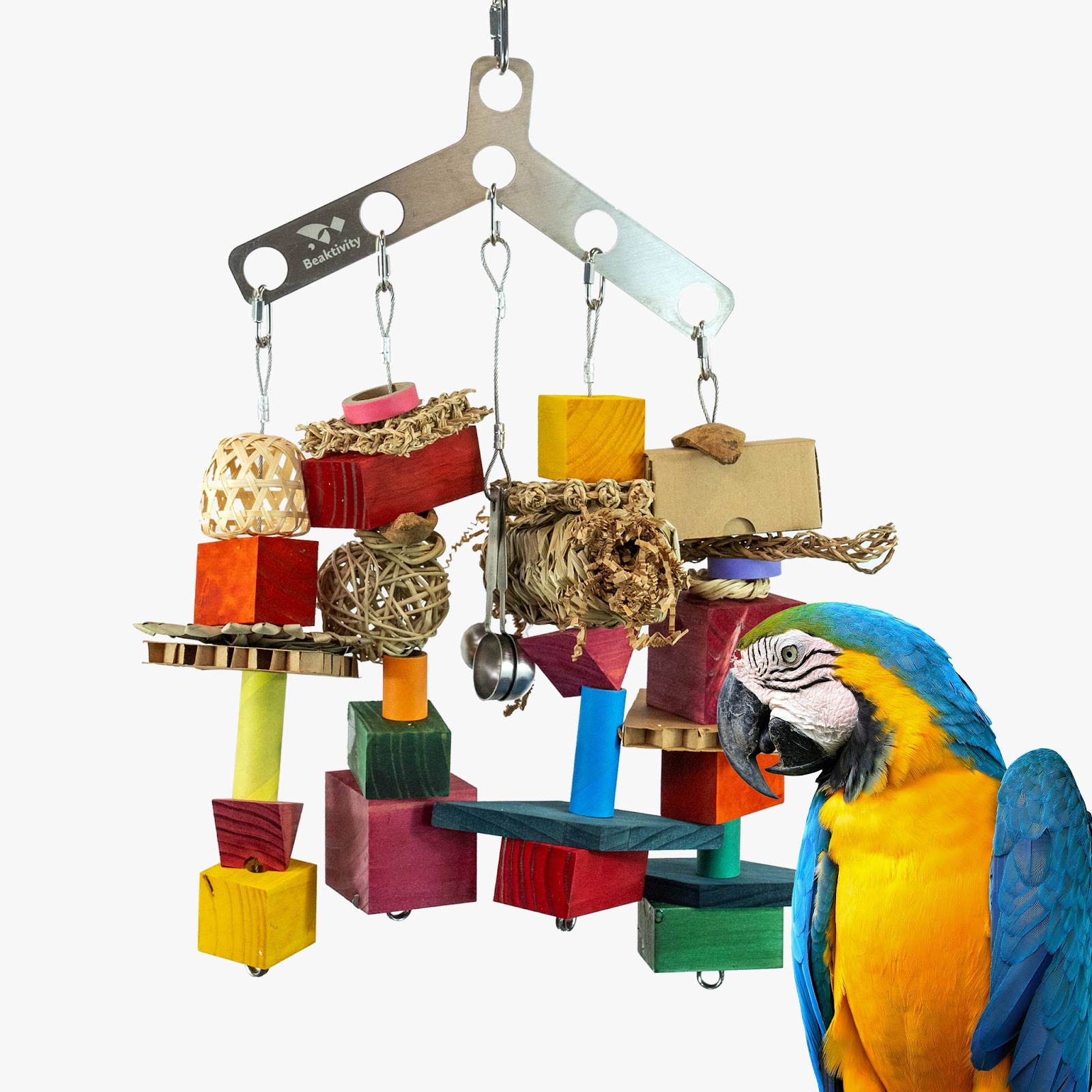Beaktivity Bird Toy Bases and Refill Kits