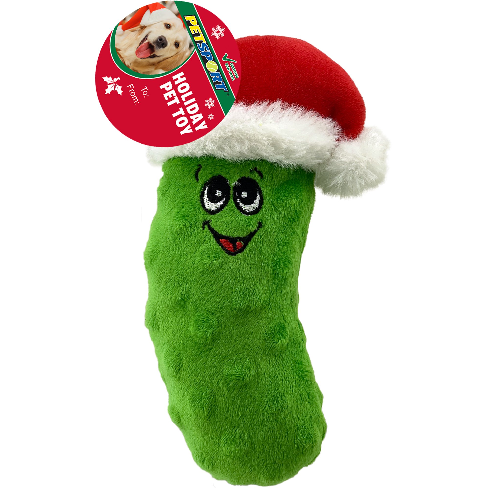 Petsport USA. Holiday Pickle Plush