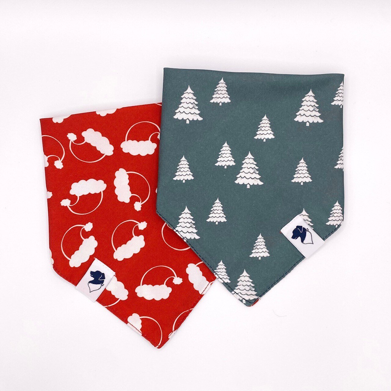 Double Sided Tie Snap Dog Bandana