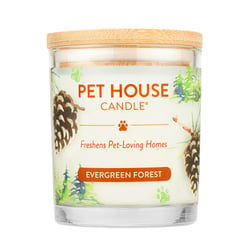 Evergreen Forest Pet House Candle