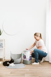 Litter Genie Easy Roll Cat Litter Disposal System