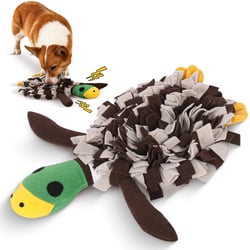 Squeaky Duck Snuffle Mat for Dogs